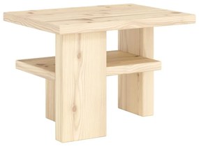 Странична масичка от масивен бор 34x45 cm Japan – Karup Design