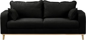 Черен диван 193 cm Beata - Ropez