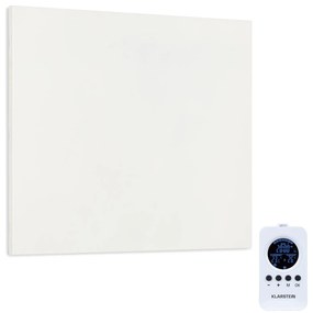 Klarstein Wonderwall Air Infinite, инфрачервен нагревател, 60 x 50 см, 300 W, монтаж на стена, дистанционно управление, бял