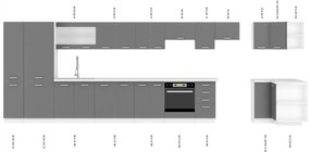 Състав на кухня Shadow