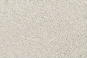 Кремав пуф от изкуствен косъм Lilibet – Bobochic Paris