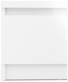 Бяло нощно шкафче Naia - Tvilum