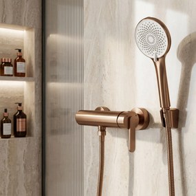 Смесител за вана REA Ontario Side Brush Copper
