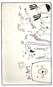 Детски килим , 100 x 160 cm Be Happy - Conceptum Hypnose