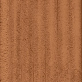 Теракотен ъглов диван от рипсено кадифе (ляв ъгъл) Martin – Ropez