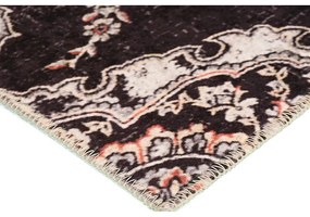 Черен килим за миене 180x120 cm - Vitaus