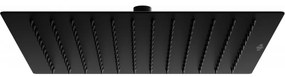 Mexen Slim дъждовен душ 30 x 30 см, черен - 79130-70