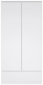 Бял гардероб 99x201 cm Naia - Tvilum