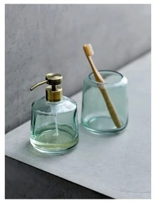 Зелена стъклена чаша за четки за зъби Vintage - Södahl