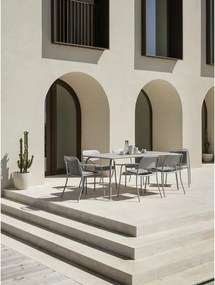 Метална градинска маса за хранене 90x180 cm Yua – Blomus