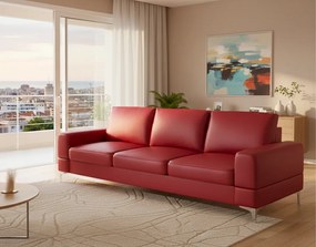 Разтегателен диван Radial LTHR-Kokkino