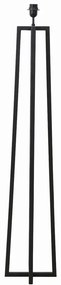 Матово черна основа за подова лампа 130 cm Miley – Light &amp; Living