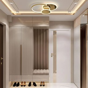 Плафон APP1710-C Gold LED