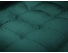 Диван от кадифе в петролено зелено , 219 см Santo - Milo Casa
