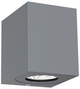 Nordlux - LED Външно стенно осветително тяло CANTO 2xLED/5W/230V IP44 сиво