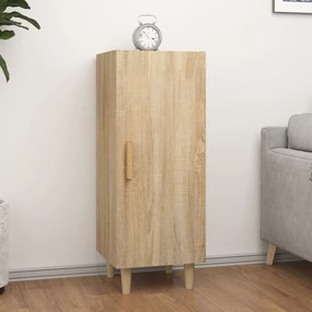 812324 vidaXL Сайдборд, дъб сонома, 34,5x34x90 см, инженерно дърво