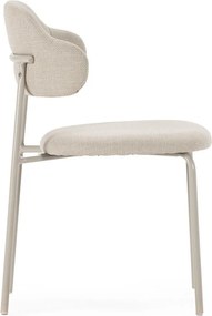 Кремави трапезни столове в комплект от 4 бр. Adriel – Marckeric