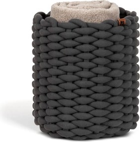 Текстилна кошница ø 25x25 cm Peach Skin Round M – Bigso