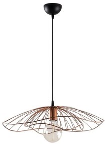 Висящо осветително тяло в меден цвят ø 50 cm Tel – Opviq lights