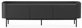 Черна маса за телевизор 180x55x40 cm Willa – MOME