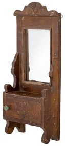Стенно огледало от масивно дърво 17,5x43 cm Sehar – Bloomingville