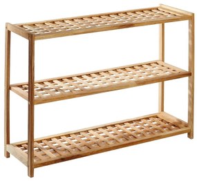 Стойка за обувки от масивен орех в естествен цвят – Premier Housewares