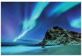 Фототапет – Полярно сияние в Норвегия