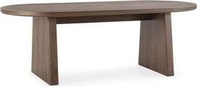 Трапезна маса от декор от орех 100x200 cm Blair – MOME