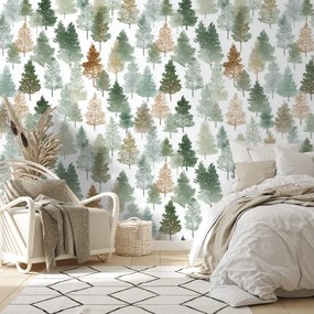 Тапет – Пъстроцветни горски дървета