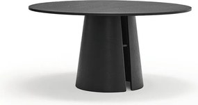 Кръгла трапезна маса от декор от ясен ø 157 cm Cep – Teulat