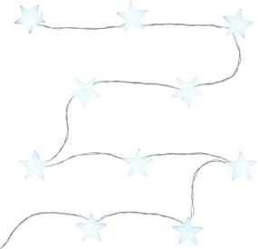 Retlux - LED декоративна верига с вендузи 10xLED/2xAA 1,8м студена бяла