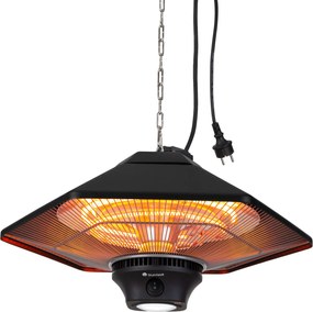 Blumfeldt Heat Hexa, инфрачервен нагревател, 800/1200 W, халоген, IP34, LED, черен