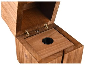 Кафява настолна лампа (височина 16 cm) Treasure - Trio