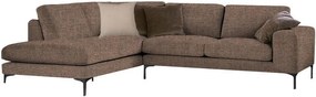 Ъгъл диван Senso-Right-270φ 200β cm.-Chocolate