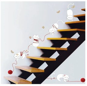 Стикер за котки и топки, 30 см - Ambiance