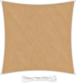 Blumfeldt Квадратен сенник, 5 х 5 м, полиестер, дишаща материя