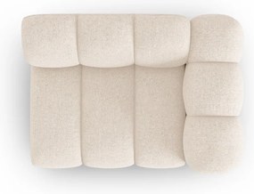 Кремав модулен диван (десен ъгъл) Lupine – Micadoni Home