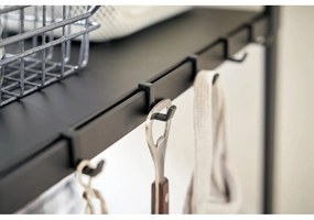 Матово черно стоманен стелаж 60x90x46,5 cm Tower – YAMAZAKI