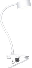 Solight WO3001-W LED гъвкава лампа с клипс 2W 5V 3000/4000/6500K бяла