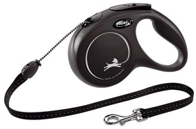 Кучешка Каишка Flexi NEW CLASSIC Черен Размер М 5 m