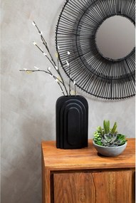 Скрин от масивна акация в тъмно естествен цвят 92x82x40 cm Simla – Premier Housewares