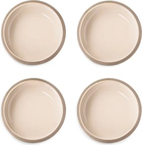 Бежови глинени купички в комплект 4 бр. 600 ml Terra Luma – Bonami Selection