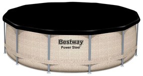 Сглобяем басейн Power Steel 3.9 метра със сенник - Bestway