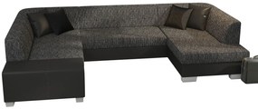 Ъгъл диван Cuba-Right-Anthracite