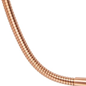 Модерна стенна лампа мед с гъвкава ръка - Brescia Combi