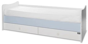 LORELLI Classic Трансформиращо се легло-люлка 70/160 см. MAXI PLUS БЯЛО/ BABY BLUE