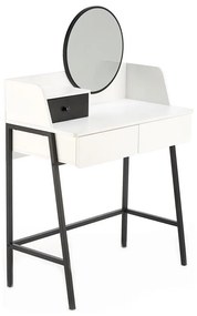 Маса за преобличане AGNES 120x80 см бял/черен