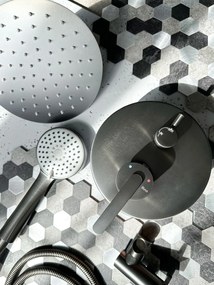 Душ система за вграждане Rea Ontario Gun Grey + BOX