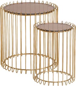 Кафе-масиs Temporal Lite-злато