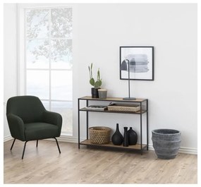 Черна конзолна маса 100x35 cm Seaford - Actona